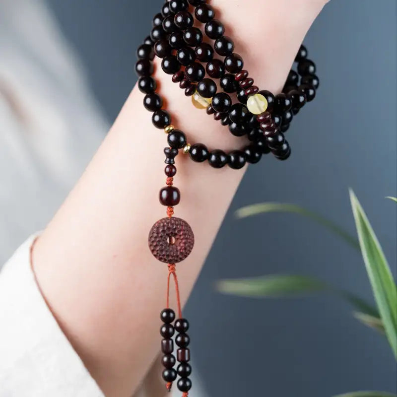 108 bead Buddhist safety bracelet